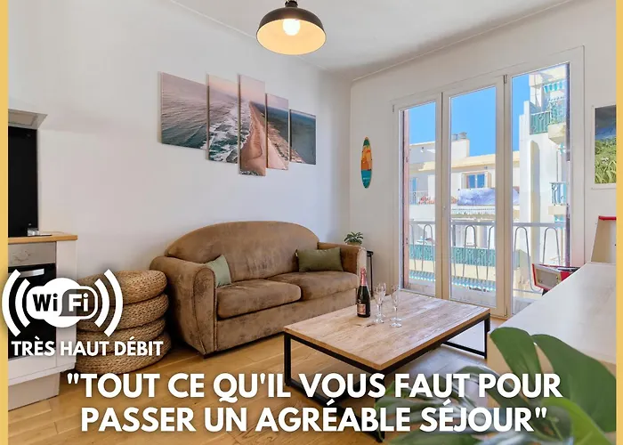 Centre Ville-Superbe Appartement De 50 M2 - Cosy Avec Terrasse -Wifi