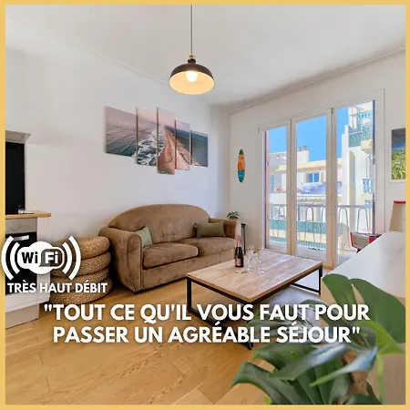 Centre Ville-Superbe Appartement De 50 M2 - Cosy Avec Terrasse -Wifi Nizza Exterior foto